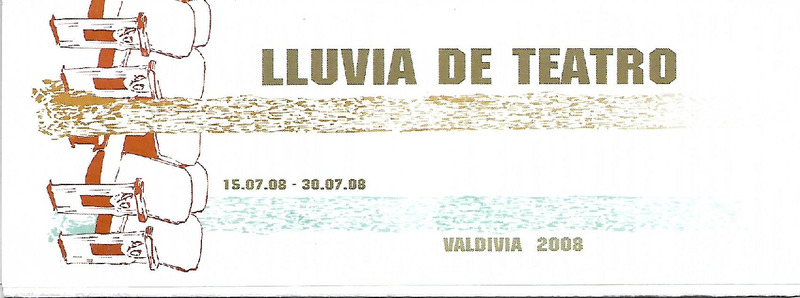 Programa del Festival Lluvia de Teatro de Valdivia