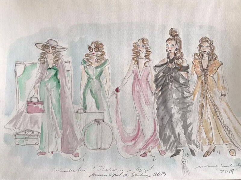 Diseño de vestuario La italiana en Argel