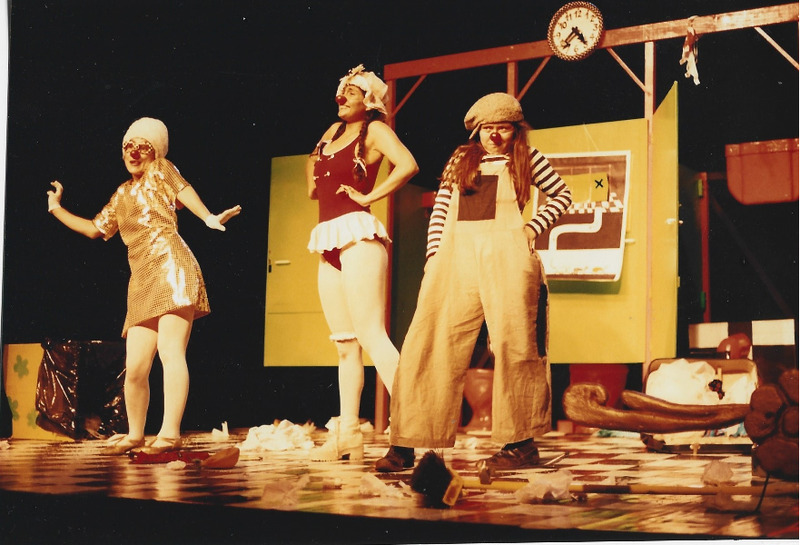 Fotografías del estreno de la obra  "En clownclusión"