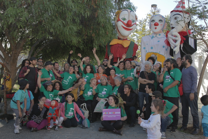 Fotografía de participantes del encuentro "Anímate"
