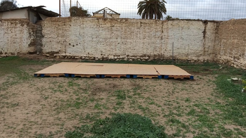 Construcción de escenografía