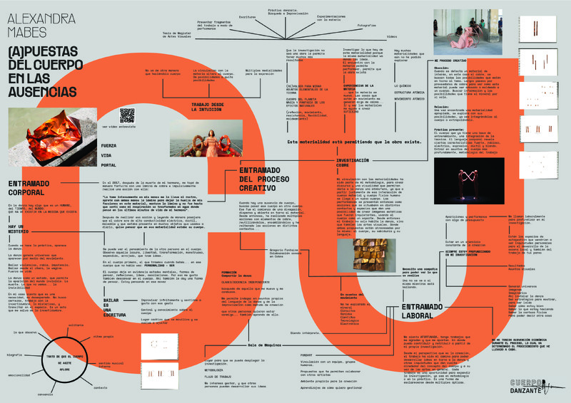 Afiche con cápsula diagramática de Alexandra Mabes