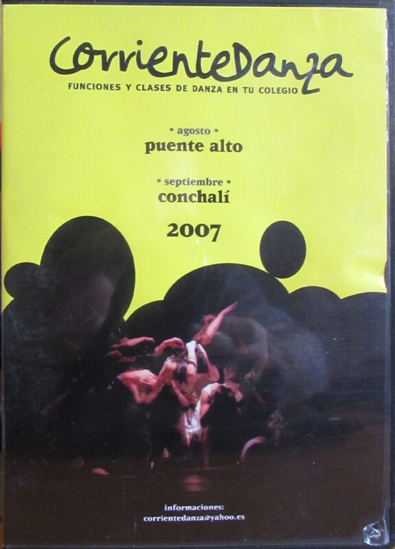 Fotografía carátula DVD proyecto CorrienteDanza 2007