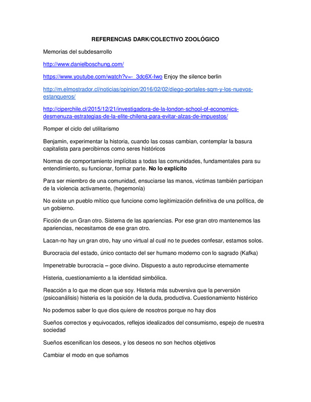 Anotaciones de referencias para Dark