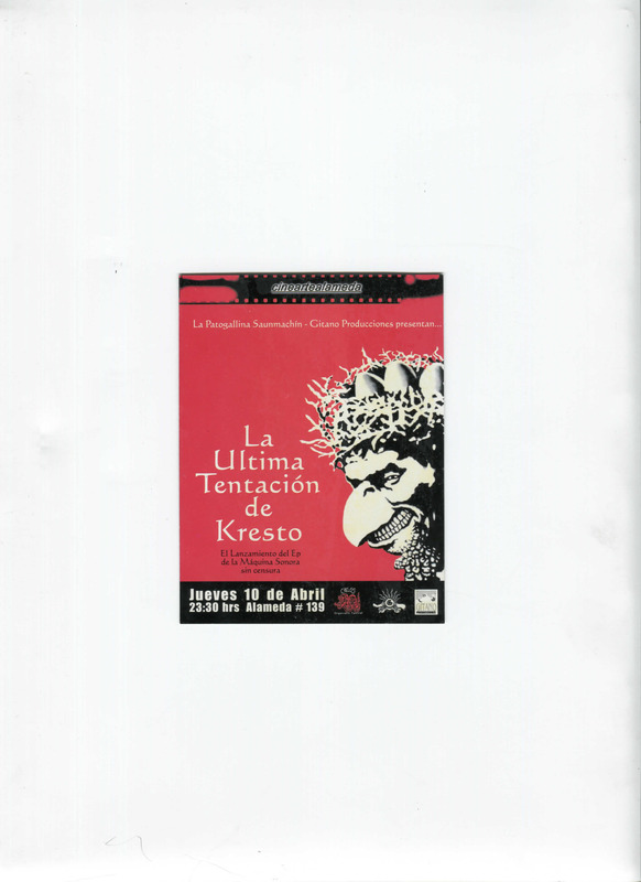 Volante "La última tentación de Kresto" La Patogallina Saunmachin