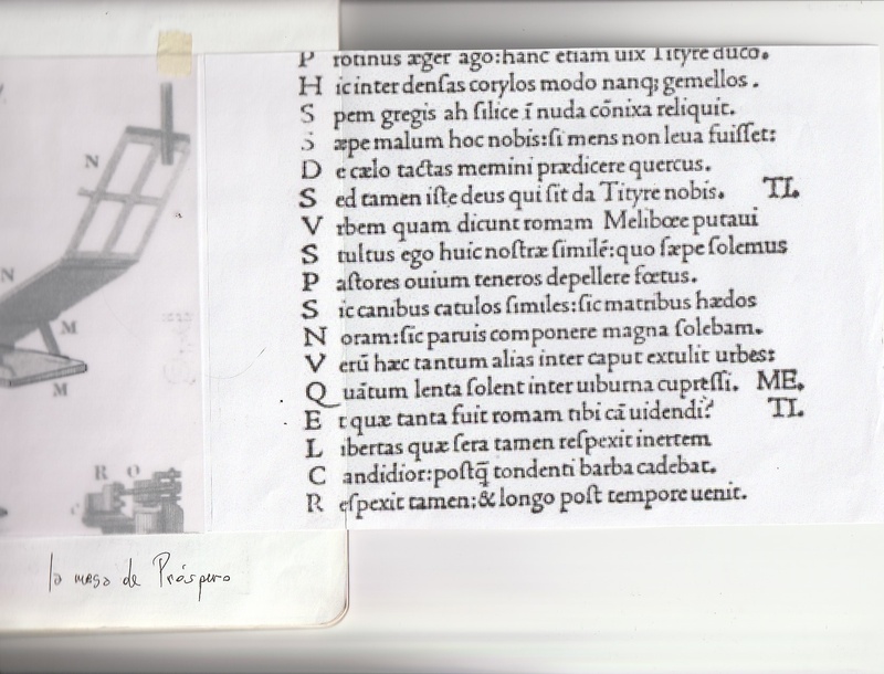 Cuaderno de trabajo obra La Tempestad.
