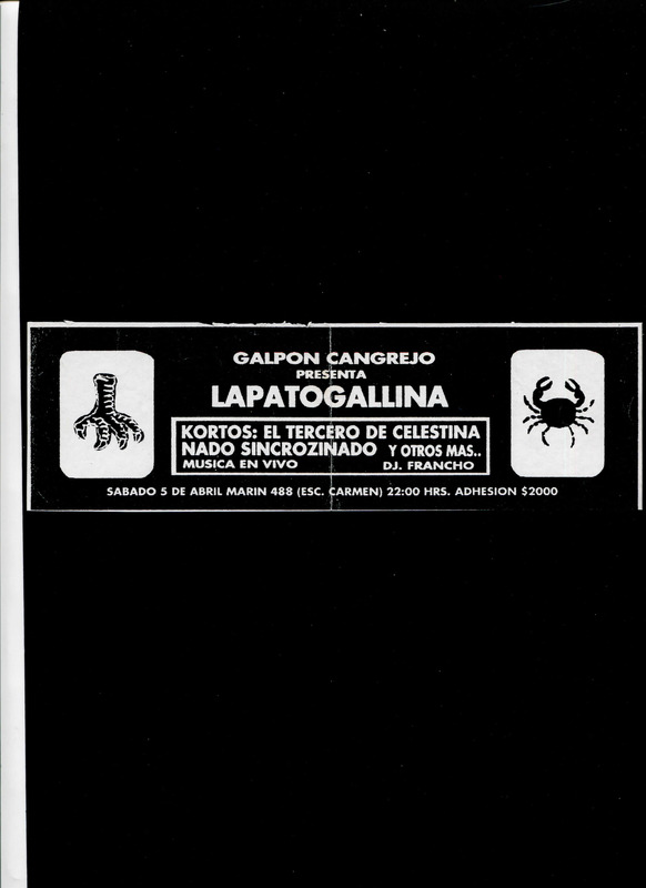 Volante Kortos de La Patogallina en Galpón Cangrejo