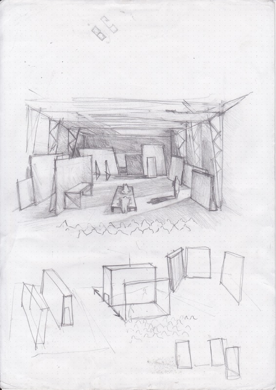 Boceto soportes para mapping