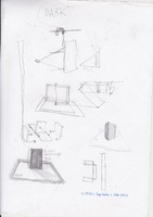 Boceto del monolito o "la cosa"