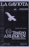 Programa de mano de la obra La Gaviota