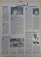 Nota de prensa sobre Encuentro de Teatro Poblacional en La Granja