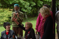 Maha Vial compartiendo con familiares y cercanos