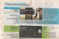 Programa del 11° Festival Internacional Danzalborde