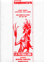 Volante Taller de Teatro Komplementario Patogallina