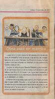 Recorte prensa de la obra El paso del Chaucha brujas, la Lala y otras historias urbanas de Valdivia