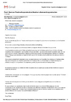 Invitación desde el Theater und Orchester Heidelberg al Colectivo Zoológico