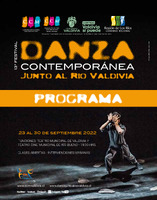 Programa  13° versión del Festival de Danza Contemporánea Junto al Río Valdivia
