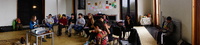 Fotografía grupal ensayo abril