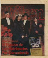 Portada revista Wikén con puesta en escena de Las Bodas de Sangre