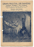 Programa Gran Recital de Danzas de 1950
