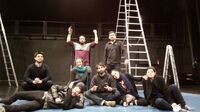 Fotografía Colectivo Zoológico última función de NIMBY en el Theater und orchester NIMBY en Heidelberg 