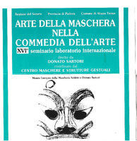 Programa del XVI Seminario Laboratorio Internazionale Arte della maschera nella commedia dell'arte
