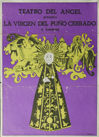 Afiche de la obra La Virgen del Puño Cerrado