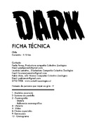 Ficha técnica de Dark para gira