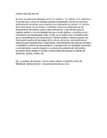 Definición Teatro Político de Emilio García Wehbi